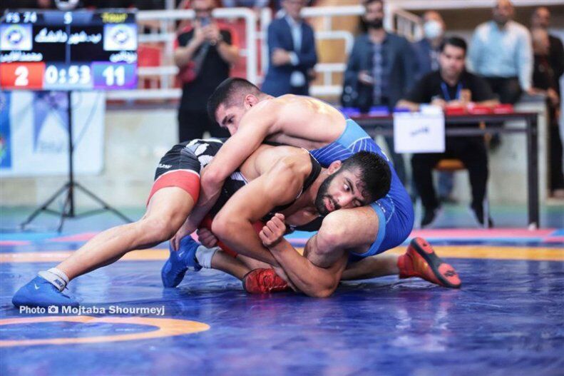 عکس| کولاک پرقدرت یزدانی روی تشک کشتی