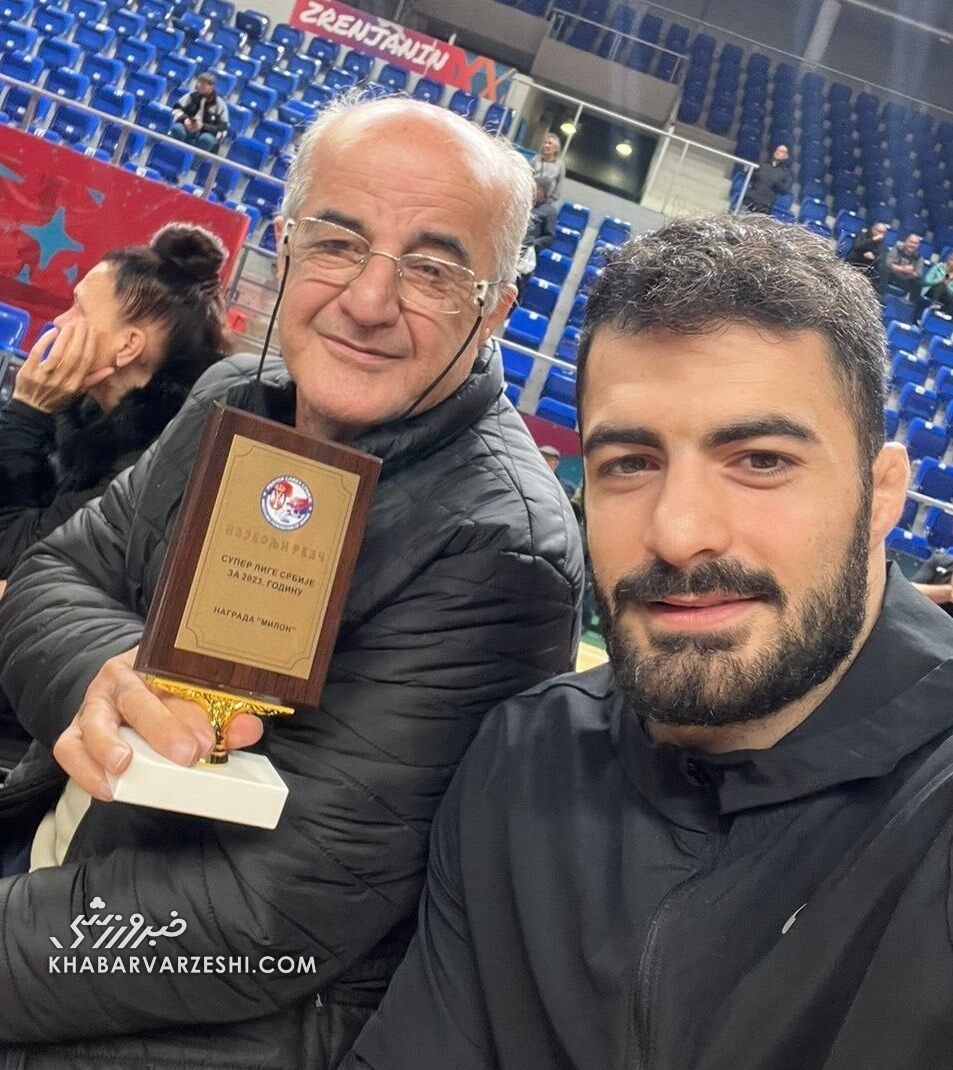 یک ایرانی کشتیگیر برتر لیگ صربستان شد