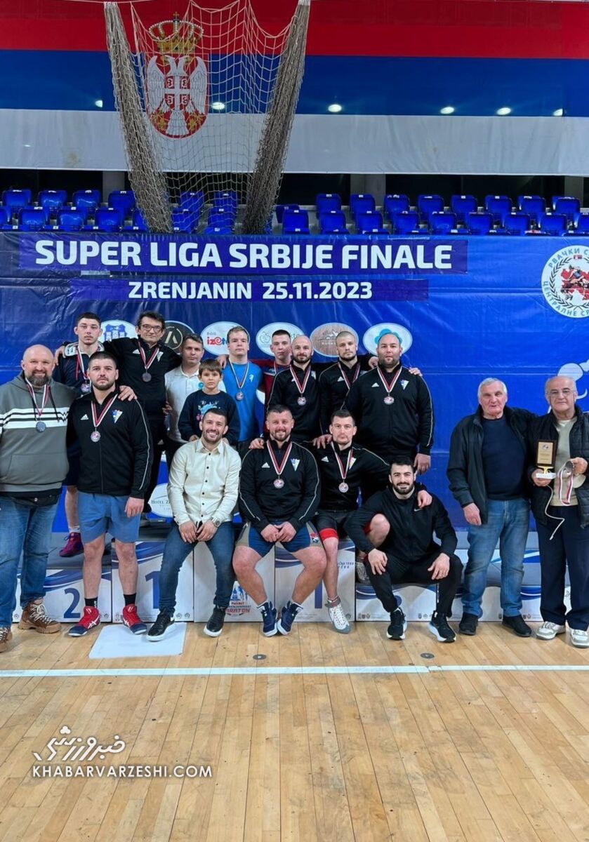 یک ایرانی کشتیگیر برتر لیگ صربستان شد