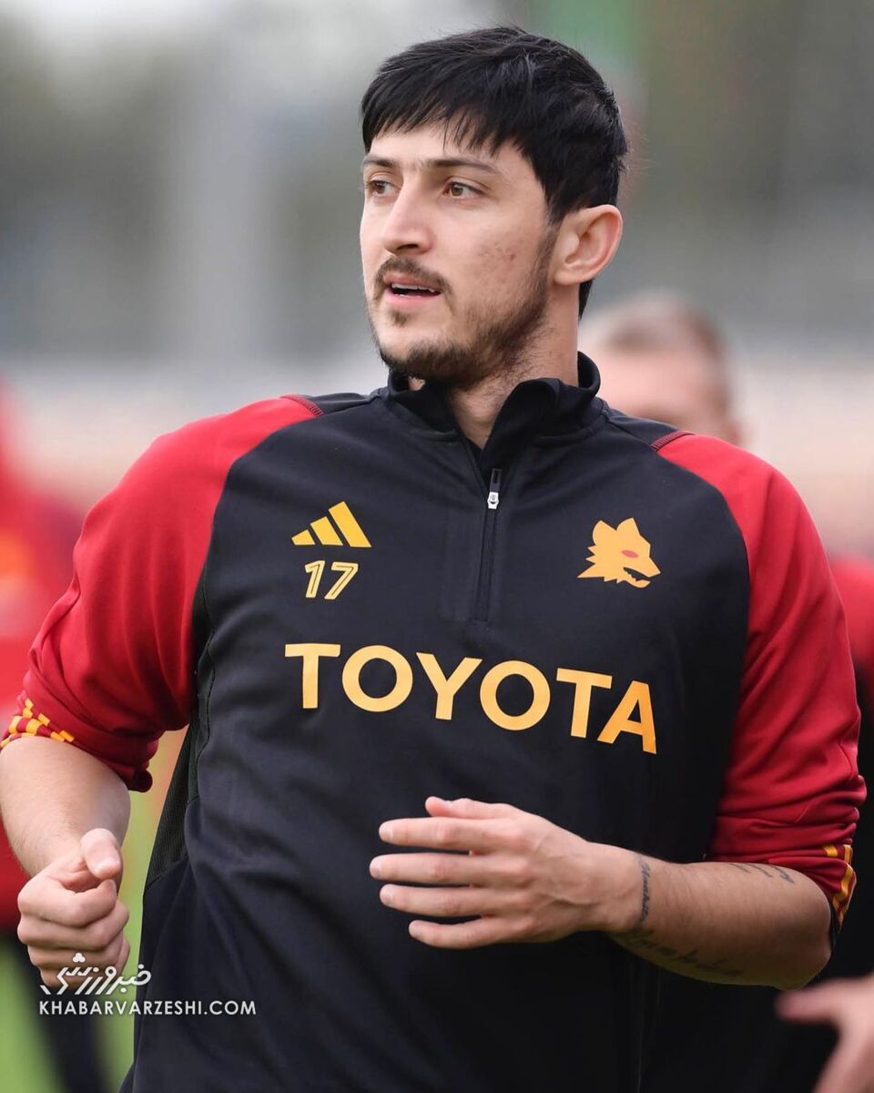 عکس| بازگشت سردار آزمون به تیم مورینیو با چهرهای جدید