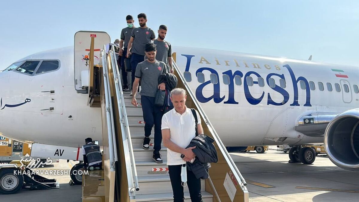 جنگ عربستانیها از فرودگاه آغاز شد/ استقبال مقام رسمی کشورمان از پرسپولیس در ریاض +ویدیو