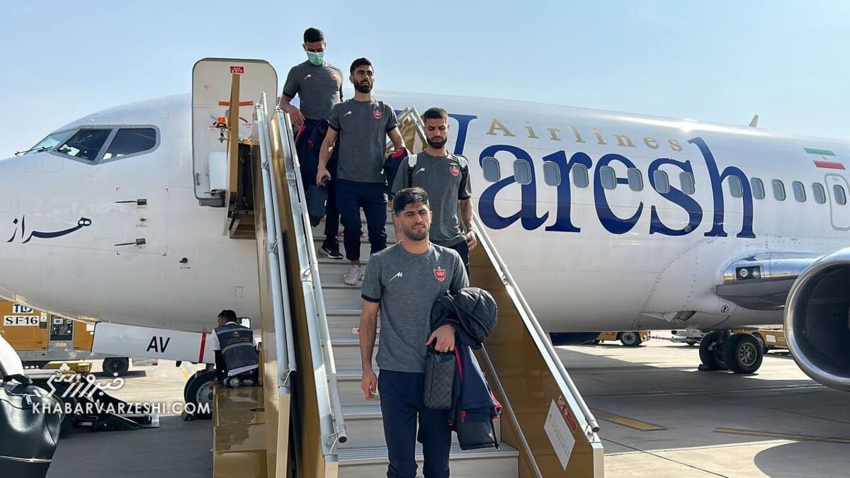 جنگ عربستانیها از فرودگاه آغاز شد/ استقبال مقام رسمی کشورمان از پرسپولیس در ریاض +ویدیو