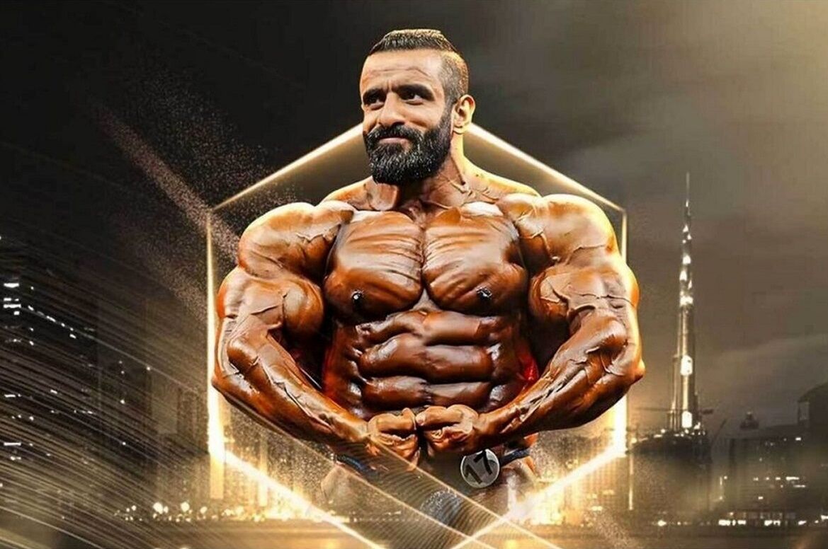 عکس| هادی چوپان بعد از مسترالمپیا ترسناکتر شد!/ پیشرفت عجیب عضلات زیربغل گرگ ایرانی هادی چوپان