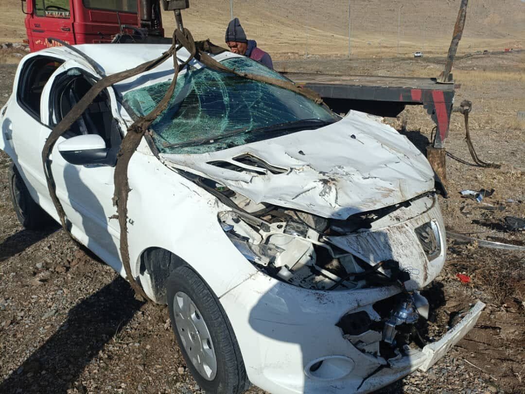 عکس| تصادف وحشتناک مهاجم سابق پرسپولیس/ بازیکن لیگ برتری از شاخبهشاخ شدن با کامیون گریخت اما...