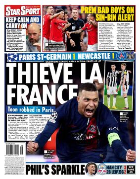 روزنامه استار| دزدی فرانسه