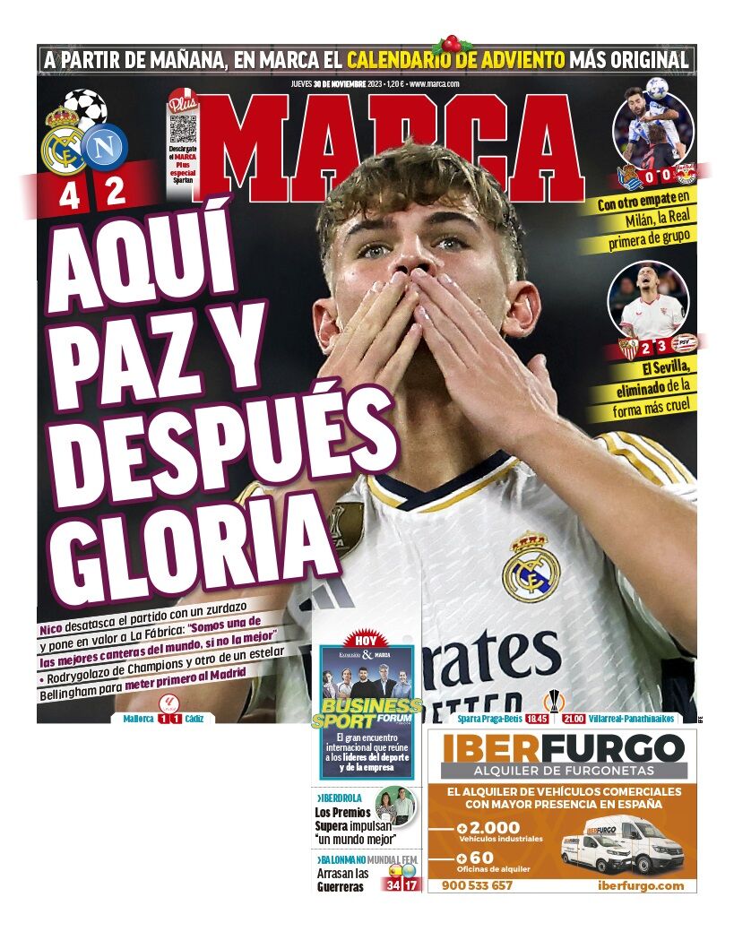 روزنامه مارکا| اینجا پاس و بعد شکوه روزنامه مارکا| اینجا پاس و بعد شکوه