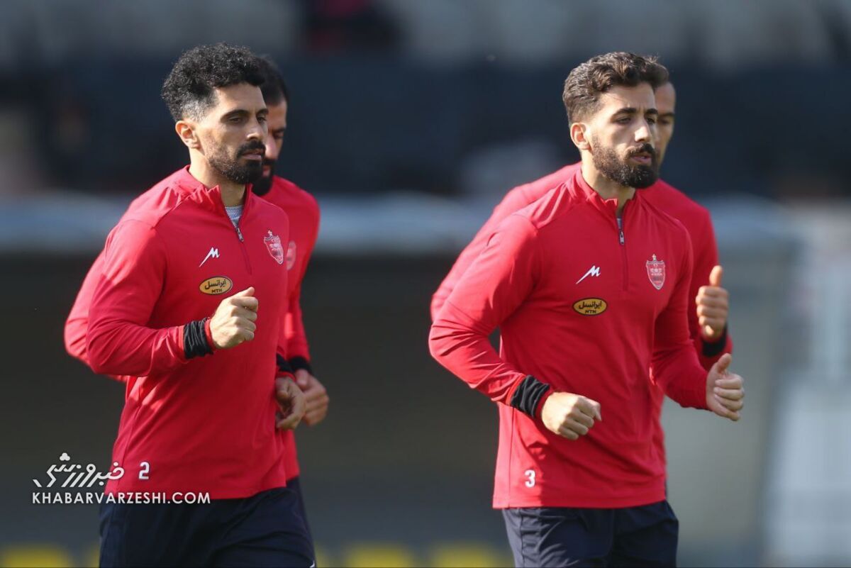 عکس| پرسپولیس برای بازی با الدحیل استارت زد
