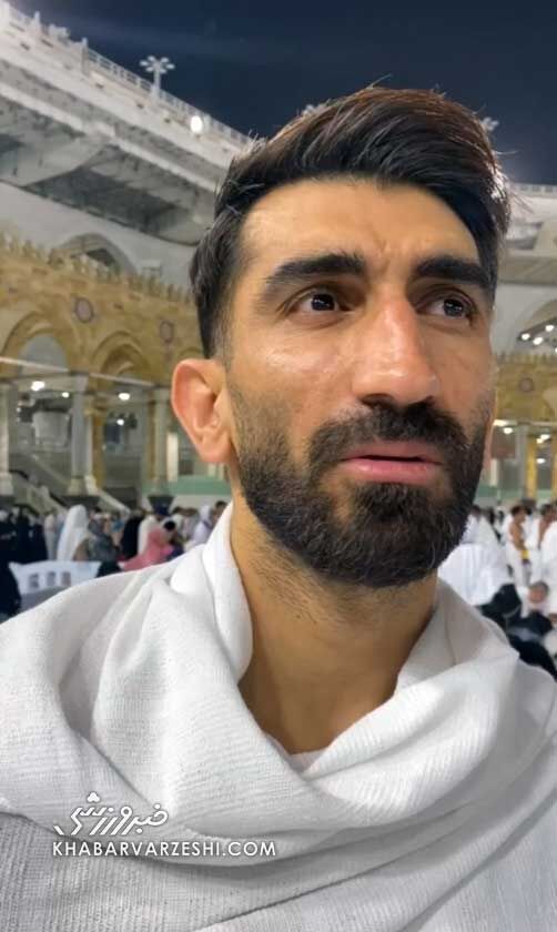 بیرانوند در خانه خدا کنار کعبه