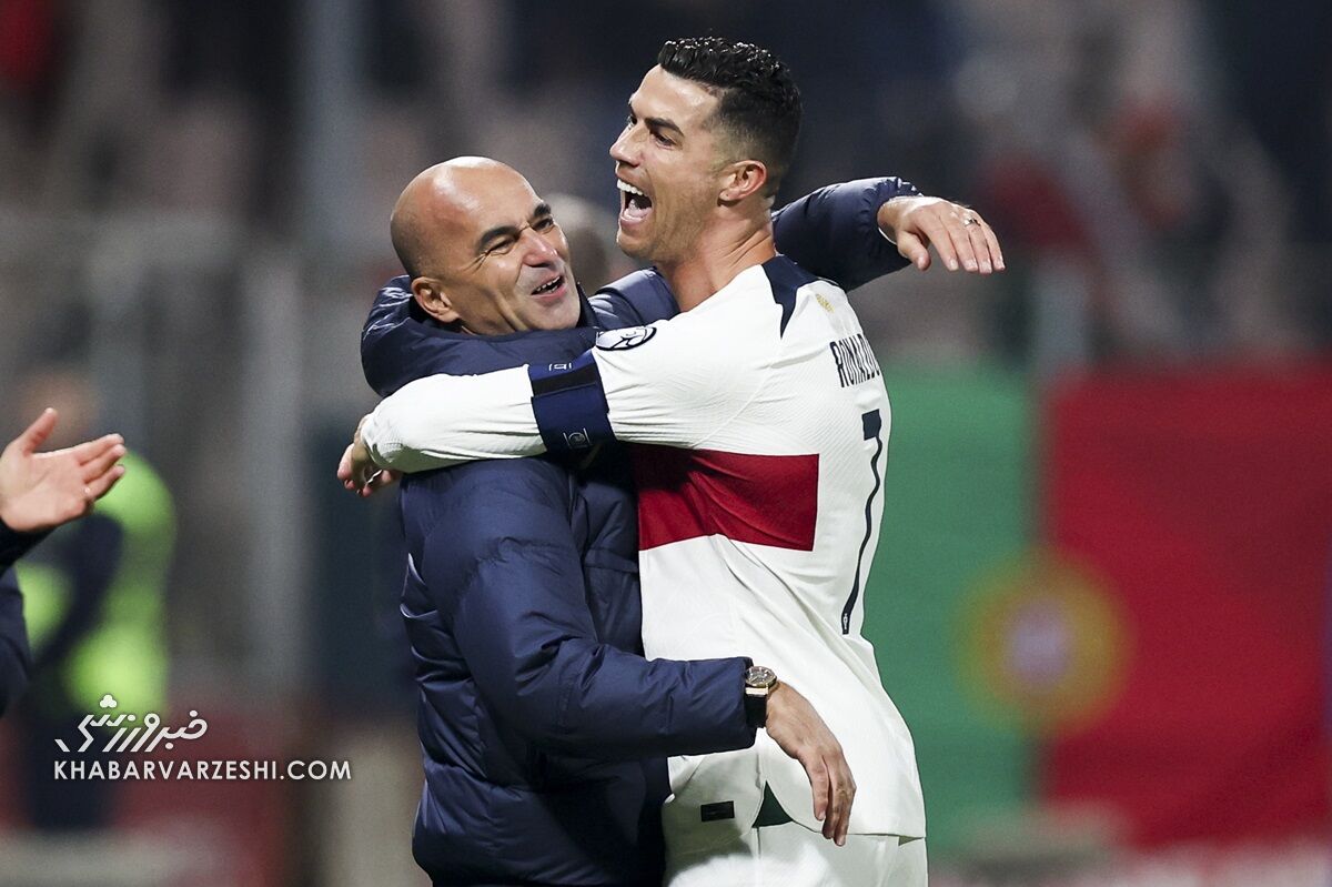 روبرتو مارتینس و کریستیانو رونالدو