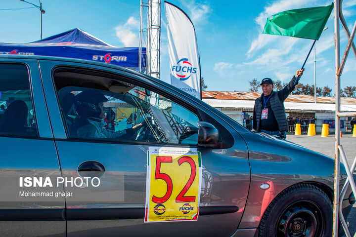 سومین دوره مسابقات اتومبیلرانی اسلالوم قهرمانی کشور