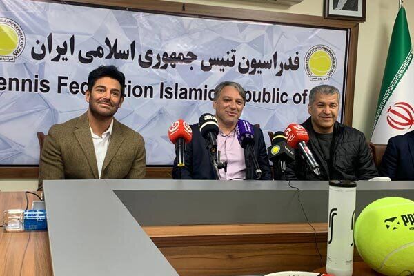 عکس| محمدرضا گلزار در فدراسیون تنیس سمت گرفت