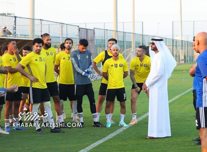 تصاویری از مدل موهای جدید قایدی پیش از دیدار بزرگ