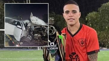 عکس| مرگ ستاره فوتبال هنگام رقصیدن در حین رانندگی!
