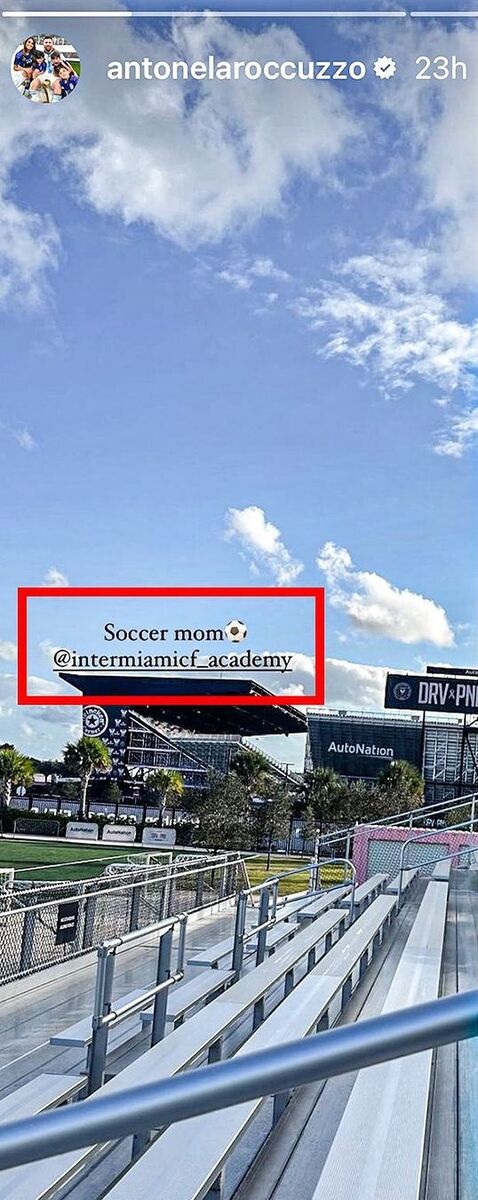 عکس| لقب بامزهای که همسر لیونل مسی به خودش داد!