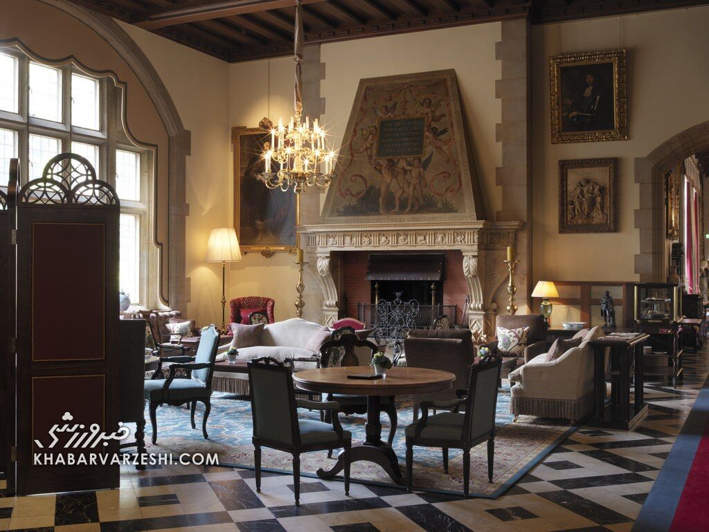 عکس| اقامت همسران انگلیسیها برای یورو در قلعههای آلمان