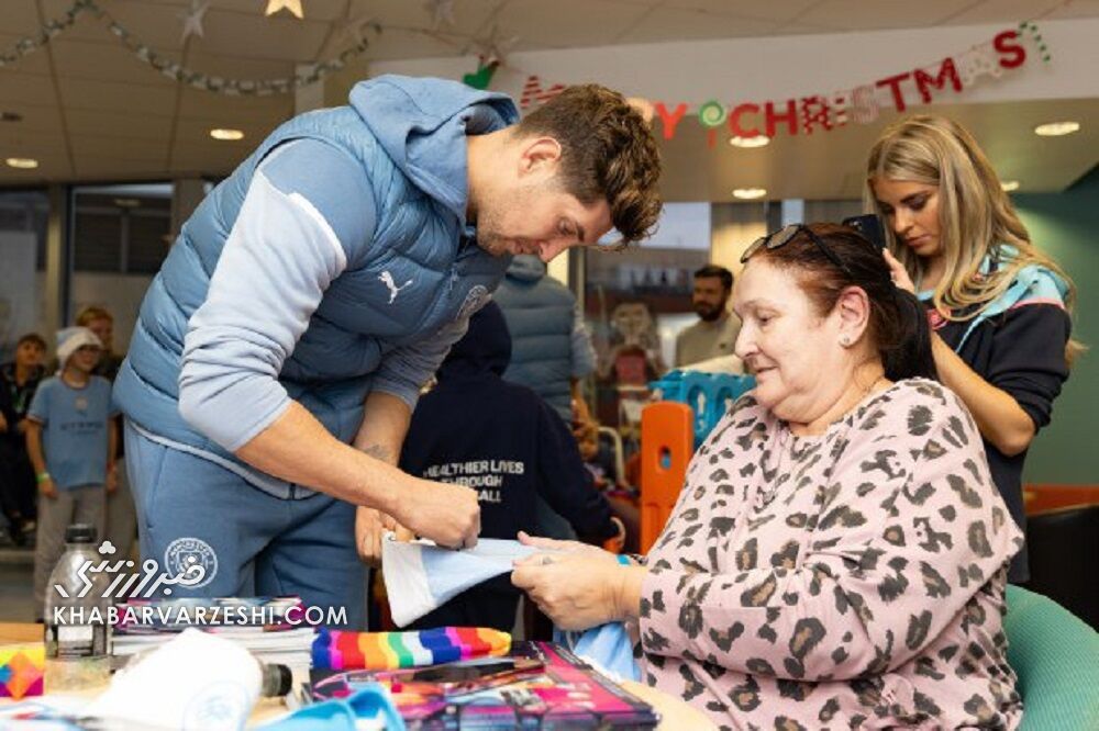 تصاویر ستارههای منچسترسیتی در بیمارستان/ رویاها محقق میشوند