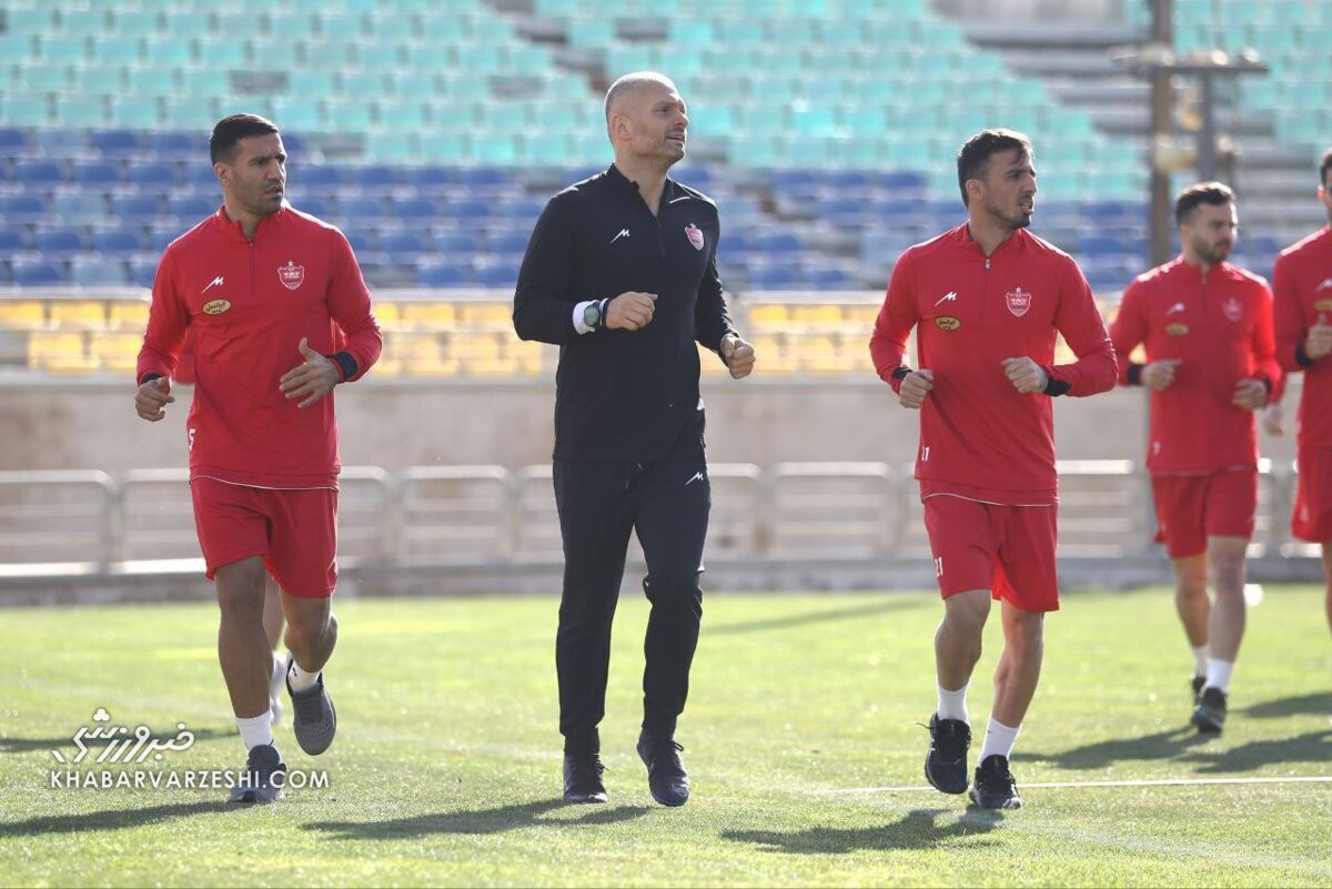 تصاویر| سید جلال و یحیی وارد میدان شدند/ پرسپولیس آماده مبارزه با دومین استقلال