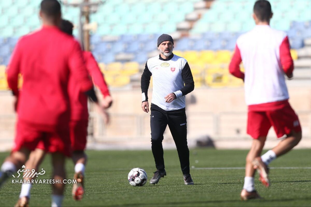 تصاویر| سید جلال و یحیی وارد میدان شدند/ پرسپولیس آماده مبارزه با دومین استقلال