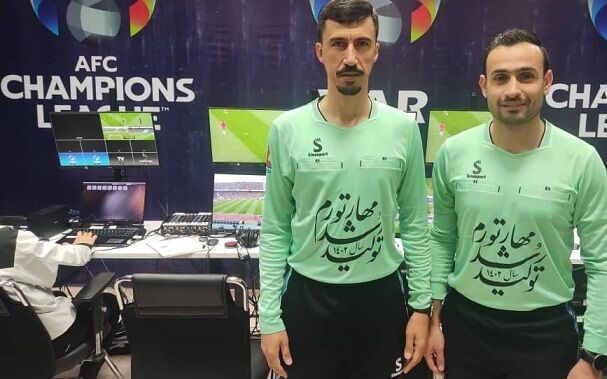 عکس| فدراسیون فوتبال پشت پرده VAR دربی را رو کرد؛ این هم از داوران عراقی!