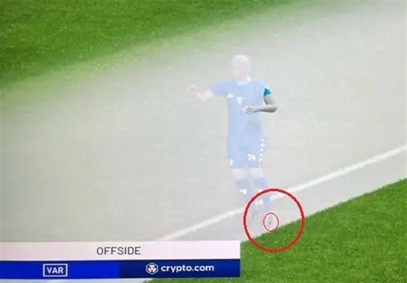 عکس| اعلام عجیبترین آفساید دنیای فوتبال در سری آ ایتالیا