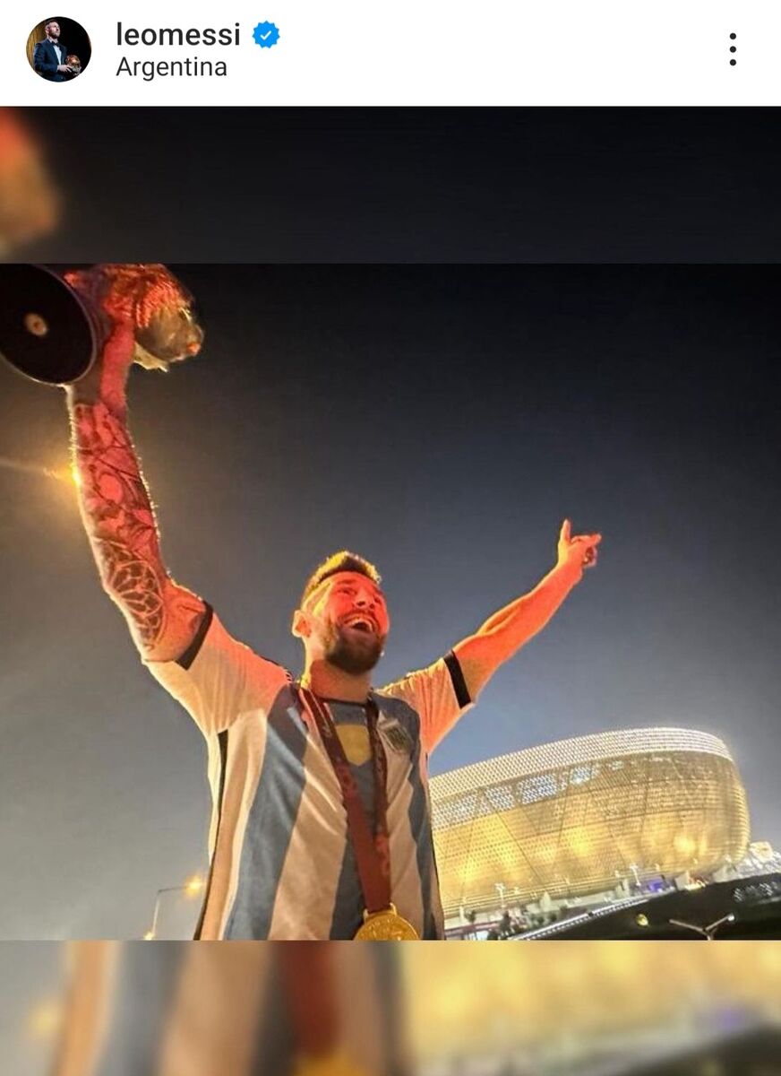 آلبوم عکس لیونل مسی به مناسبت سالگرد قهرمانی آرژانتین؛ یک سال از زیباترین جنون زندگی من گذشت!