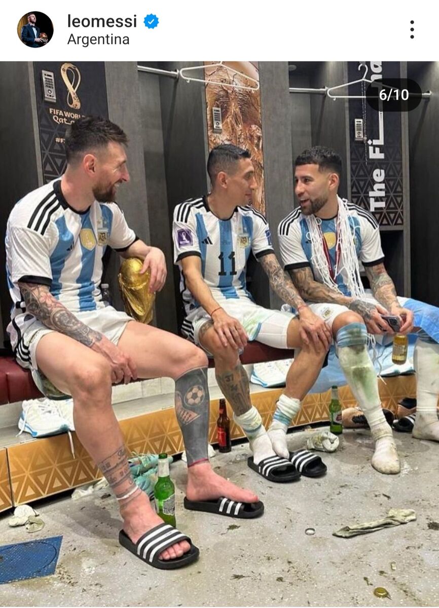 آلبوم عکس لیونل مسی به مناسبت سالگرد قهرمانی آرژانتین؛ یک سال از زیباترین جنون زندگی من گذشت!