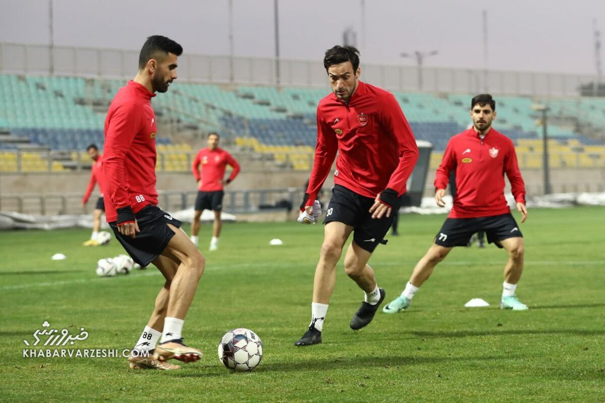 تصاویر| پرسپولیس با تمام قوا آماده مصاف با پدیده لیگ/ آخرین وضعیت آچار فرانسه سرخها