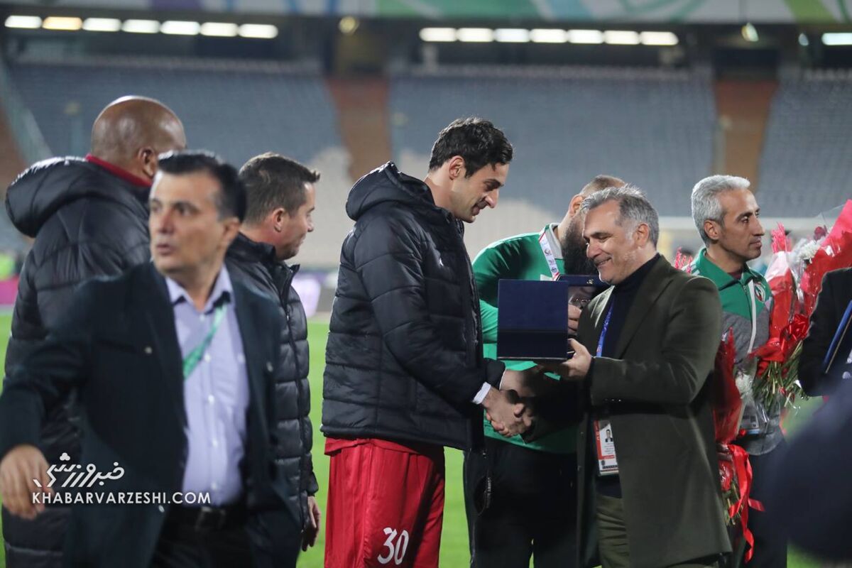 عکس| تقدیر کریسمسی از پرسپولیسیها