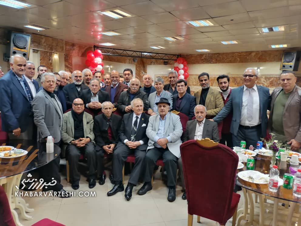 عکس| چهره های استقلالی در ضیافت پیشکسوت پرسپولیسی ها