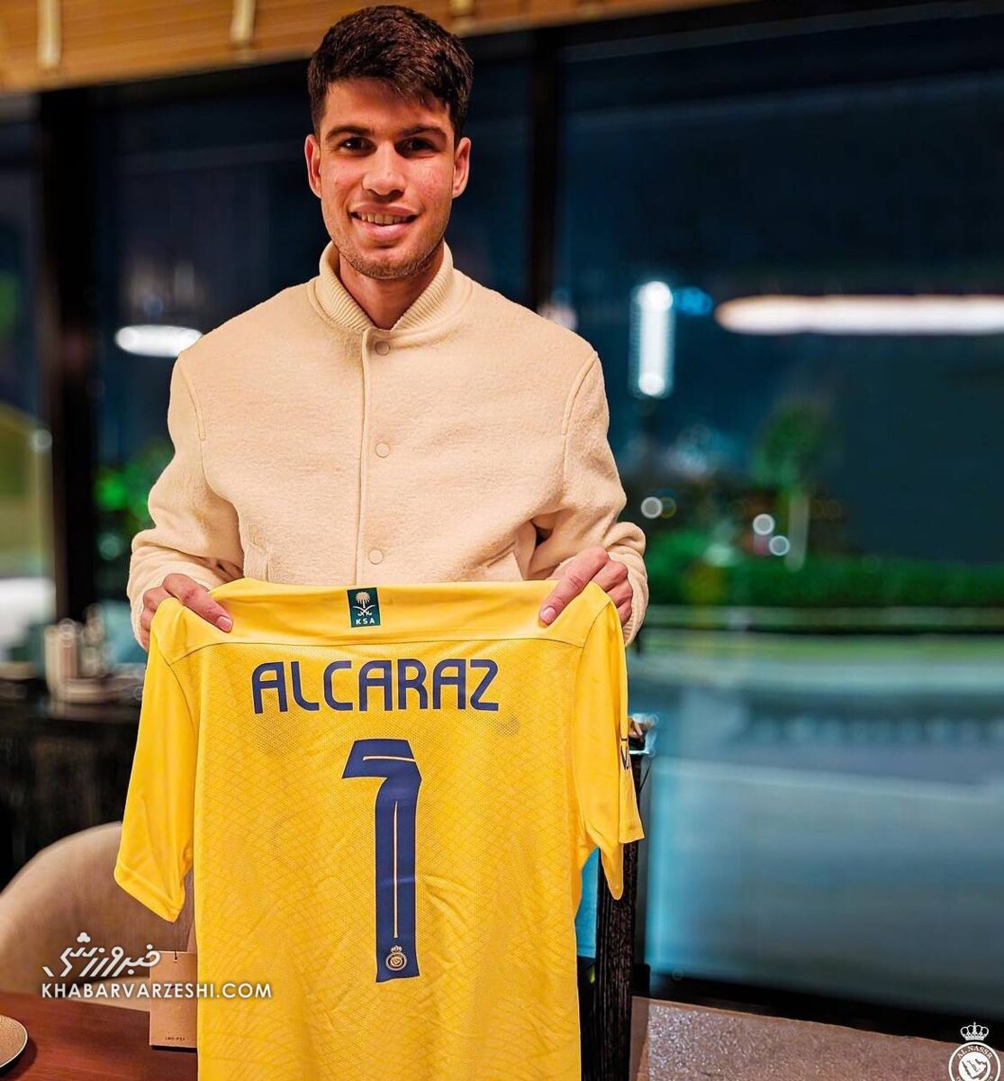 عکس| شماره یک النصر به پدیده تنیس جهان رسید