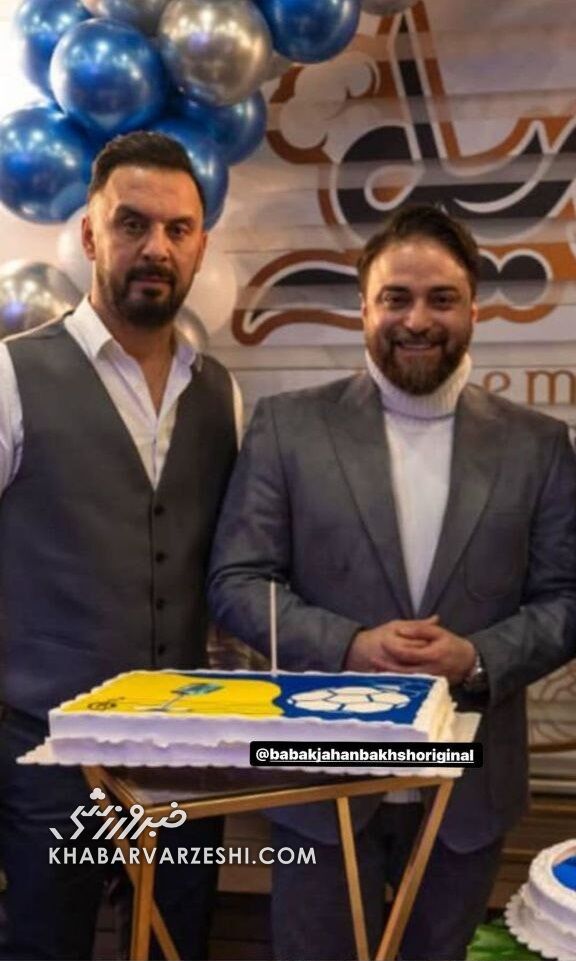 عکس| بازیگر «زخمکاری» در جشن تولد اسطوره استقلال