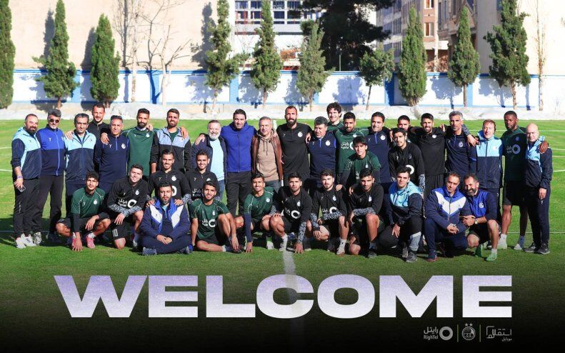 عکس| تمرین استقلال در روز حضور ۲ بازیگر مشهور