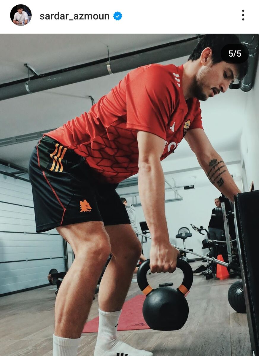 تصاویر| سردار آزمون به یوونتوس نزدیک شد/ مهاجم ایرانی ستاره آرژانتینی را تحت تاثیر قرار داد