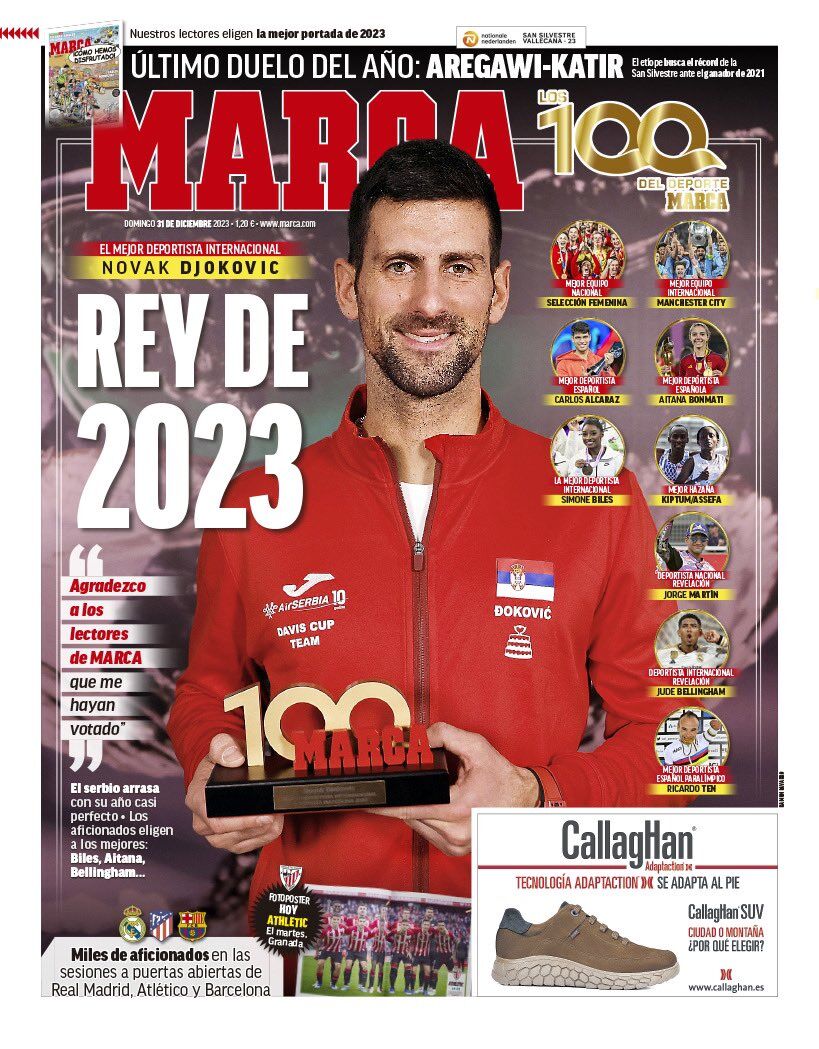 روزنامه مارکا| پادشاه ۲۰۲۳