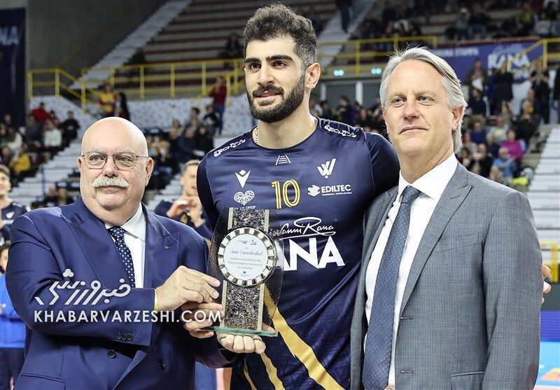 ستاره تیم ملی ایران در ایتالیا قهرمان شد