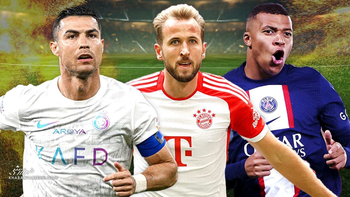 برترین گلزنان سال ۲۰۲۳ چه کسانی بودند؟/ باز هم CR7 و چند اسم تازه! برترین گلزنان سال ۲۰۲۳