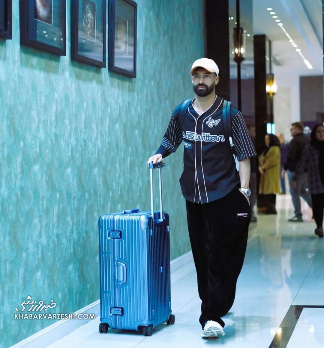 عکس| استایل جدید رامین رضاییان با تیپ آمریکایی