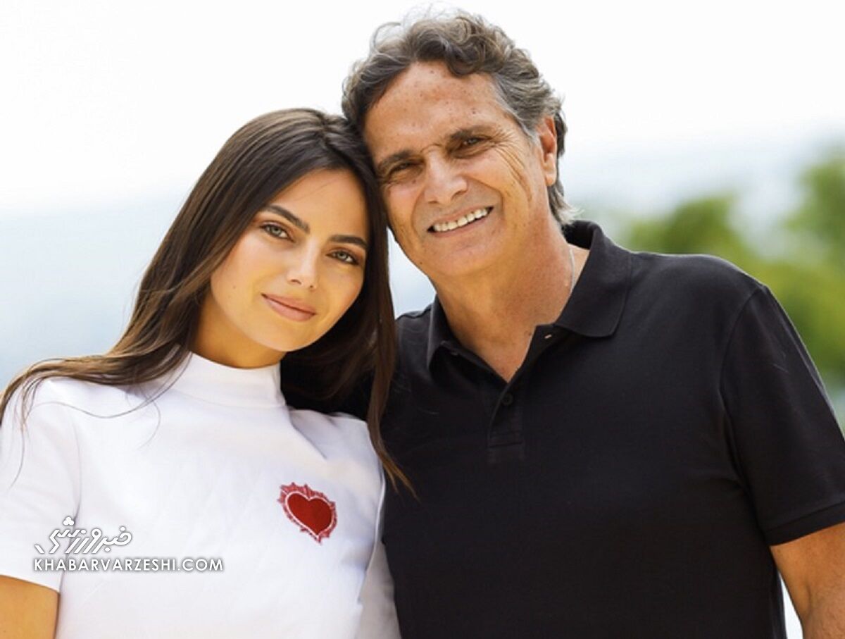 کلی پیکه و پدرش