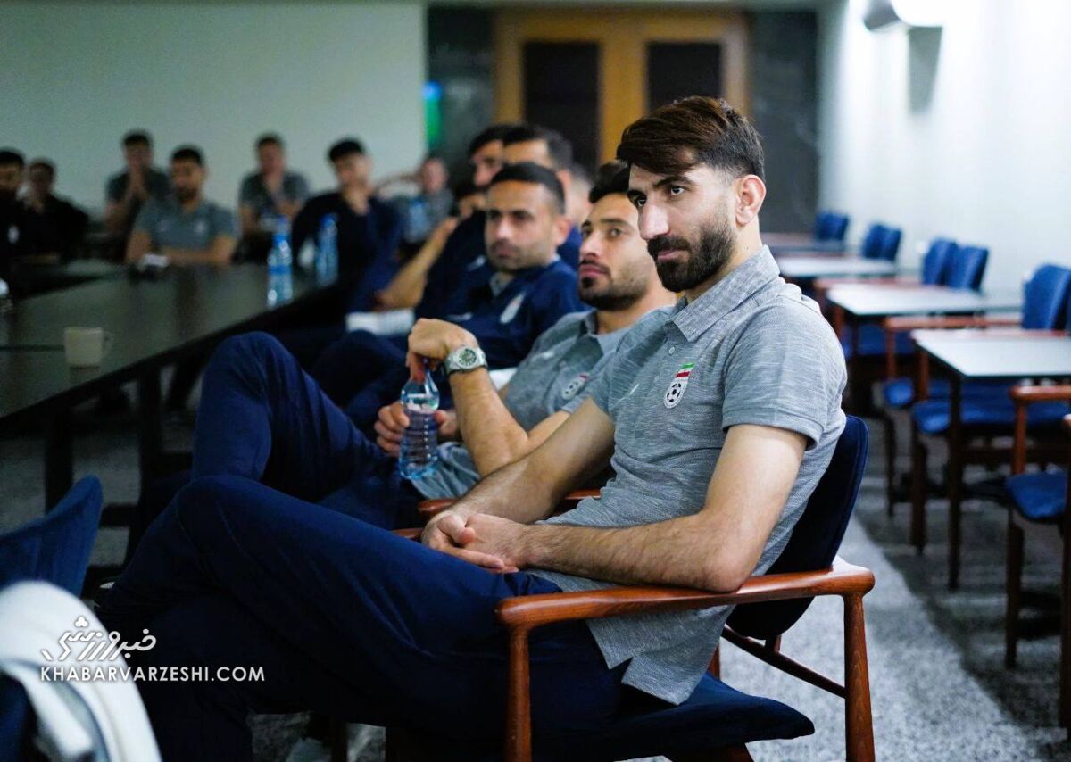 تصاویر| کلاس ویژه قلعه نویی برای ملیپوشان فوتبال