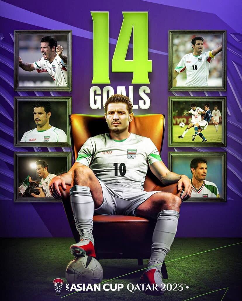 عکس| علی دایی پادشاه شد