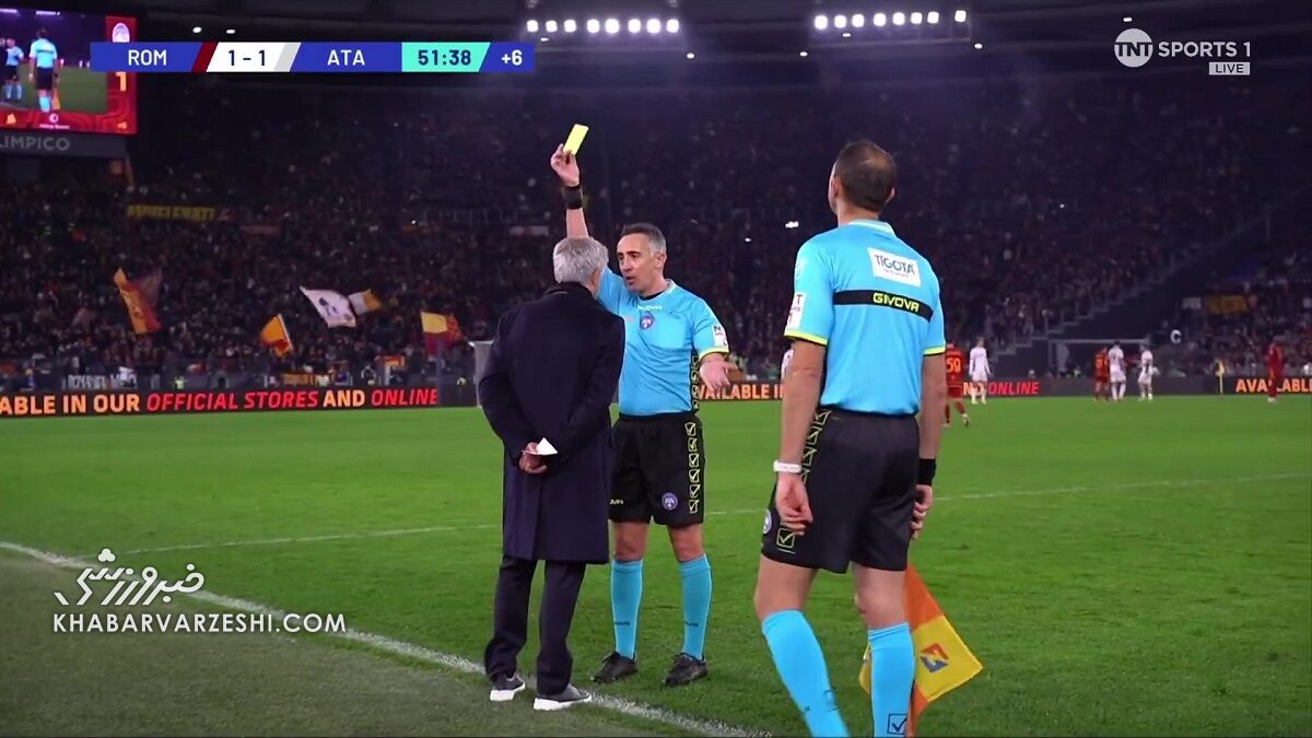 تصاویر| مورینیو به اصل خودش برگشت/ تیفوسیهای رم حامی آقایخاص شدند