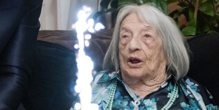 عکس| پیرترین قهرمان المپیک ۱۰۳ ساله شد/ گنجینه ملی جشن تولد گرفت!