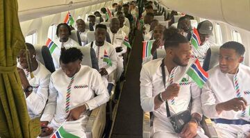 سانحه هوایی خطرناک برای بازیکنان تیم ملی/ ملی‌پوشان گامبیا مرگ را به چشم دیدند