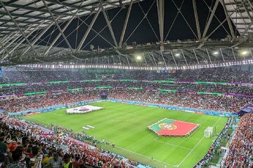 عکس| شکست قهرمانان جهان و اروپا در استادیوم محل بازی ایران!