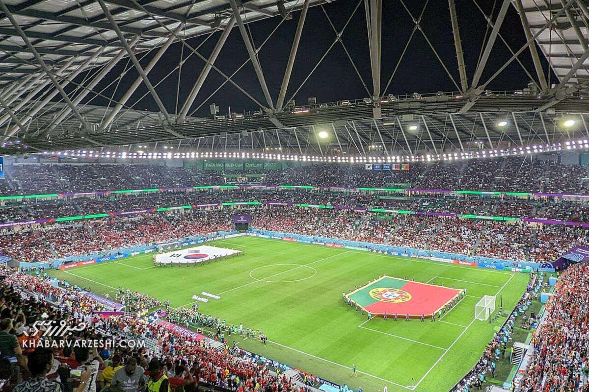 عکس| شکست قهرمانان جهان و اروپا در استادیوم محل بازی ایران!