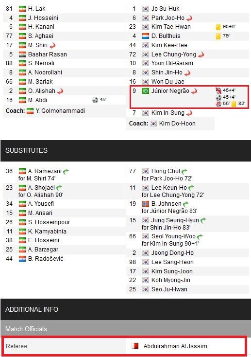 خاطره تلخ پرسپولیسیها از داور بازی ایران – فلسطین/ او اهل پنالتی و اخراج است!