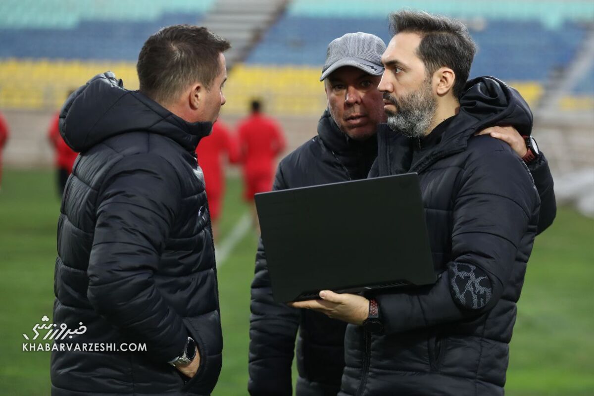 عکس| پرسپولیس با مربی برزیلی استارت زد