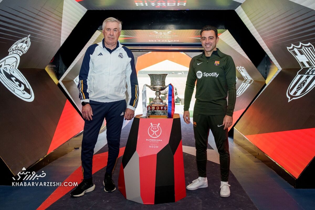 کارلو آنچلوتی و ژاوی