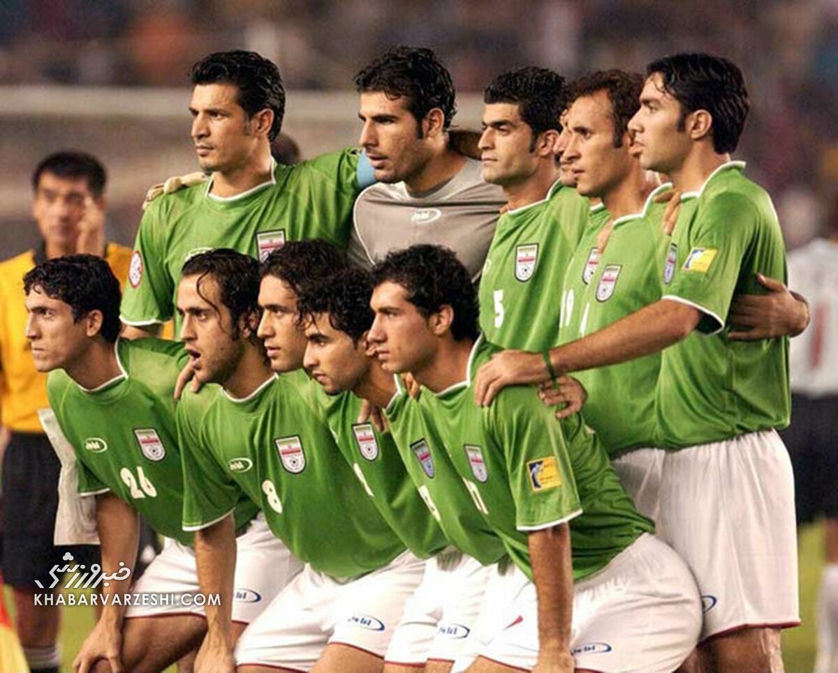 تیم ملی ۲۰۰۴ چین با علی دایی و علی کریمی