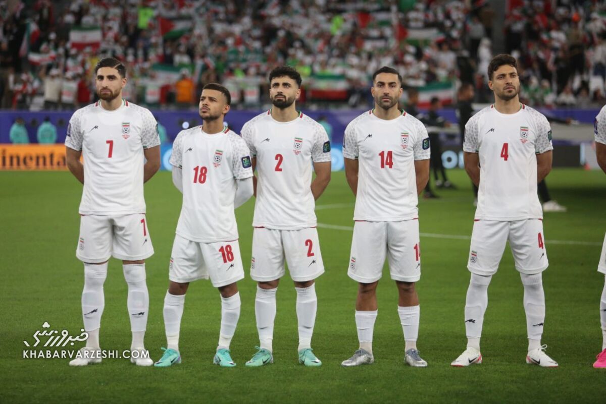 عکس| ستاره بدشانس در کنار گلزن تیم ملی فوتبال ایران